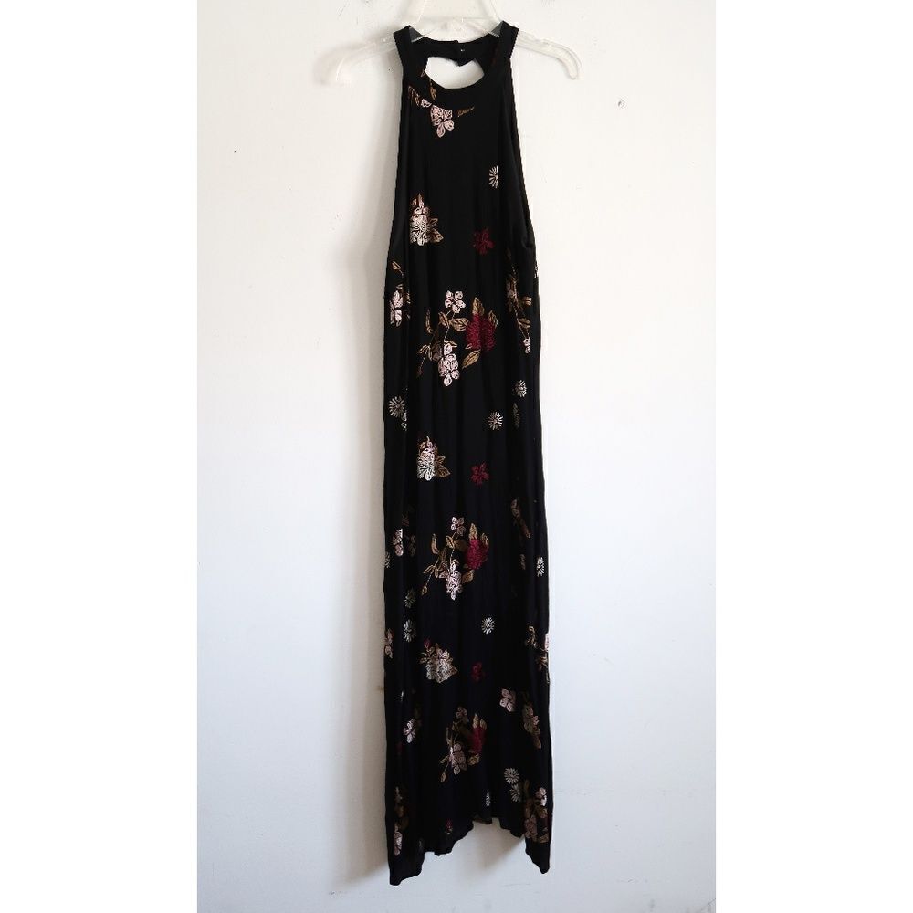 Audrey 3+1 Halter Top Maxi Dress - Size Medium